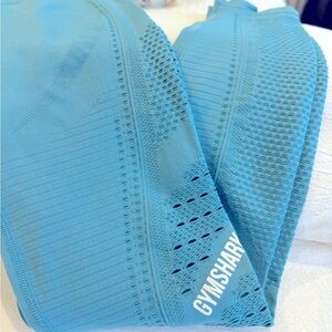 Gymshark Energy Leggings - Size Small - Color: Faded Blue Marl- LIKE NEW!